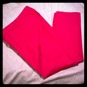 Banana Republic Crop Pink Pants