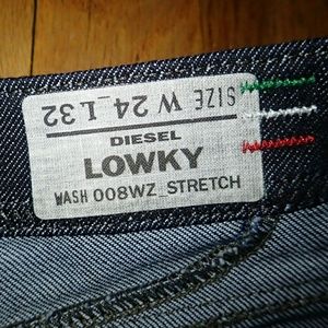 Diesel Jeans - Diesel Dark Denim Jeans W24 L32 - NWT Diesel Jeans - Diesel Dark Denim Jeans W24 L32 - NWT
