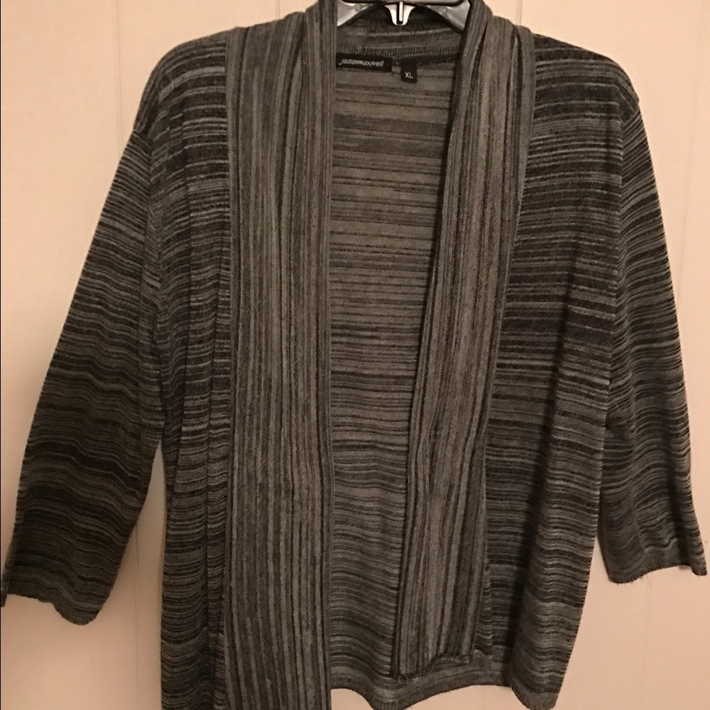 XL charcoal gray sweater
