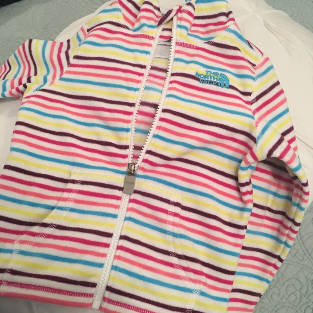 Fleece North Face with hood