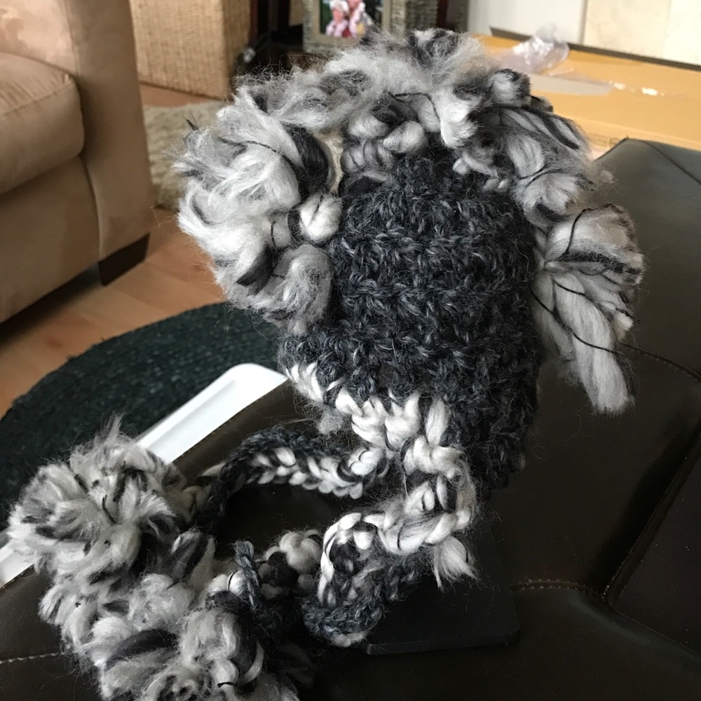 Newborn mohawk hand made hat perfect for photos