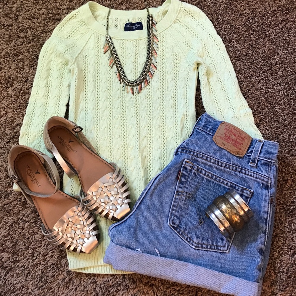 🍐Pinto Green American Eagle Sweater🍐