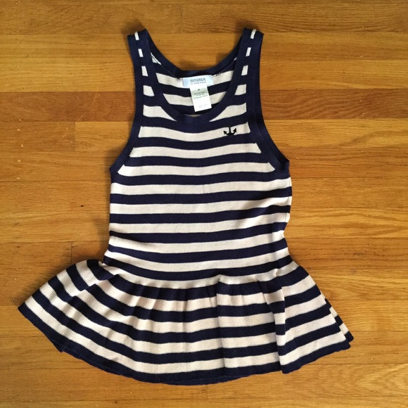 Sonia Rykiel Tops - Knit Peplum Striped Top SZ M