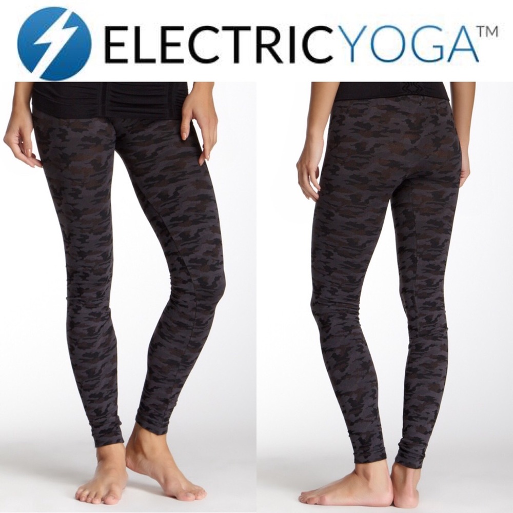 ELECTRIC YOGA Camo Army Print Legging XS/S