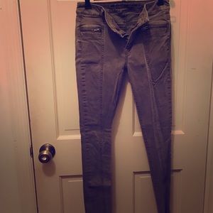 American eagle jeans, size 0, green, nwot!