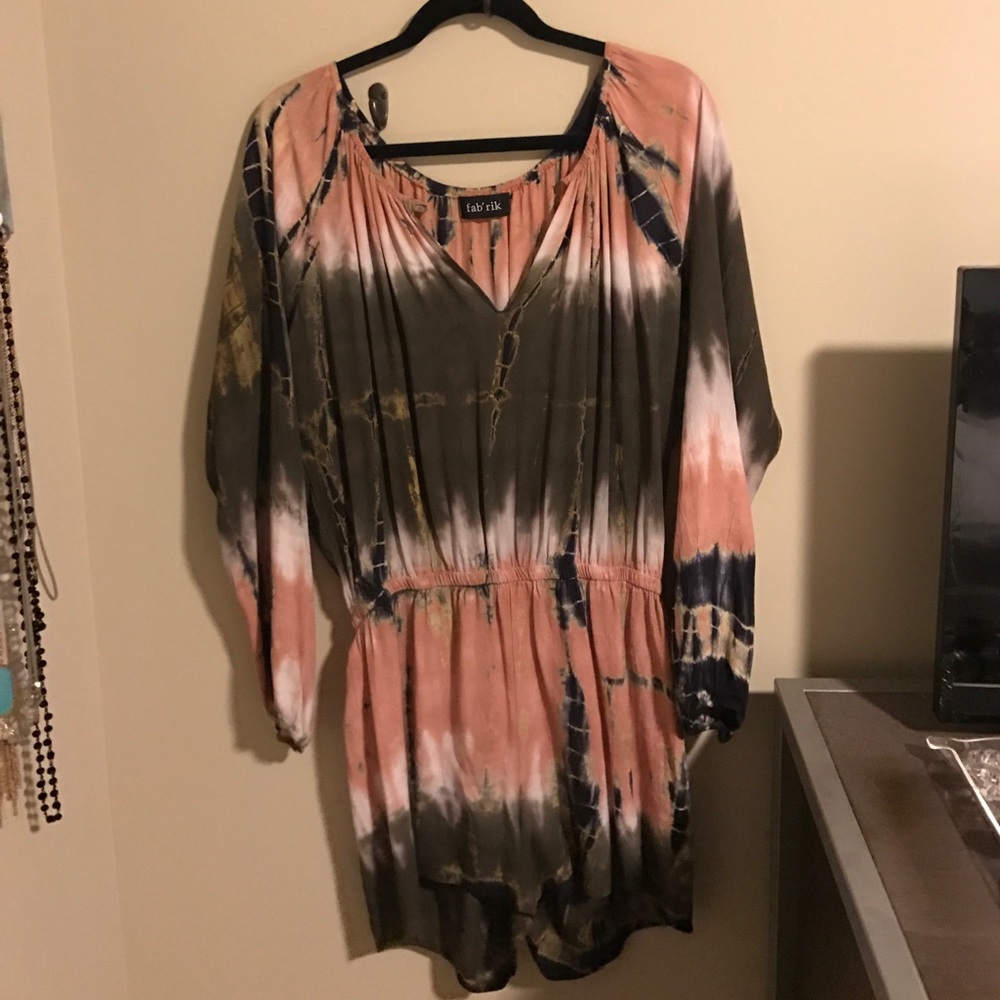 Tie dye romper
