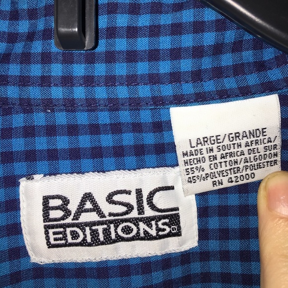 Basic Editions Button-Up Shirt - Picture 2 of 3