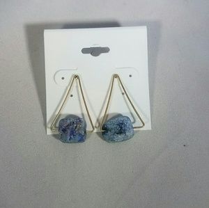 Semi Precious stone Earring NWOT