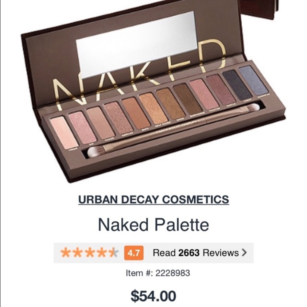 Urban Decay Naked eyeshadow palette & lipstick 💄 - Picture 7 of 7