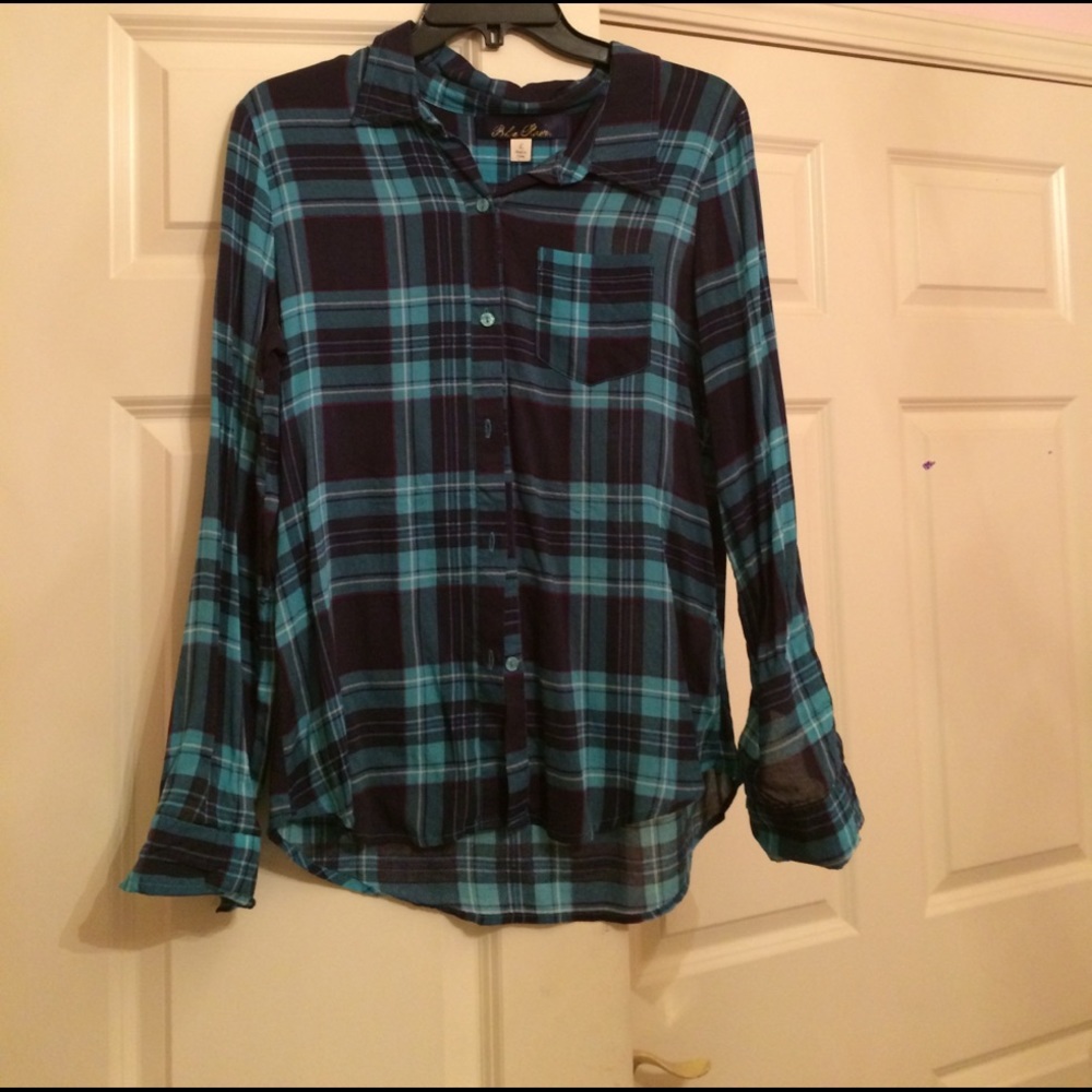Plaid button up