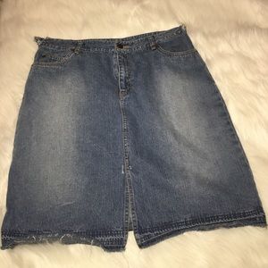 Jean skirt