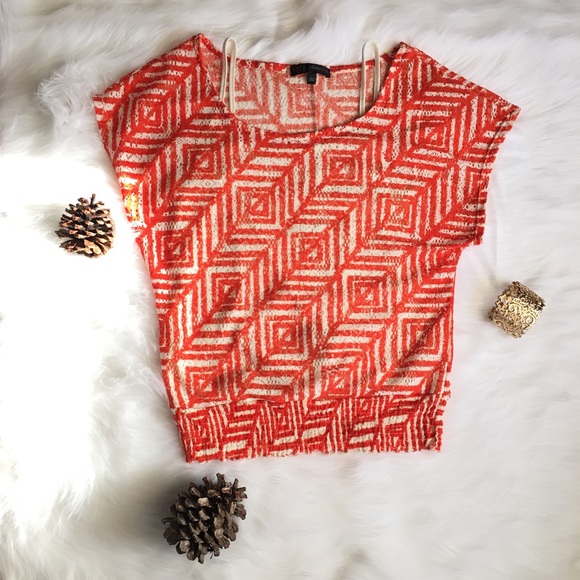 Chevron Design 2-layer Top! - Picture 1 of 1
