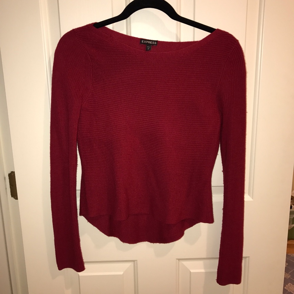Red sweater