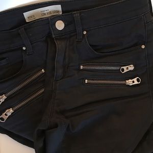 Topshop Moto Low Rise Leigh pants