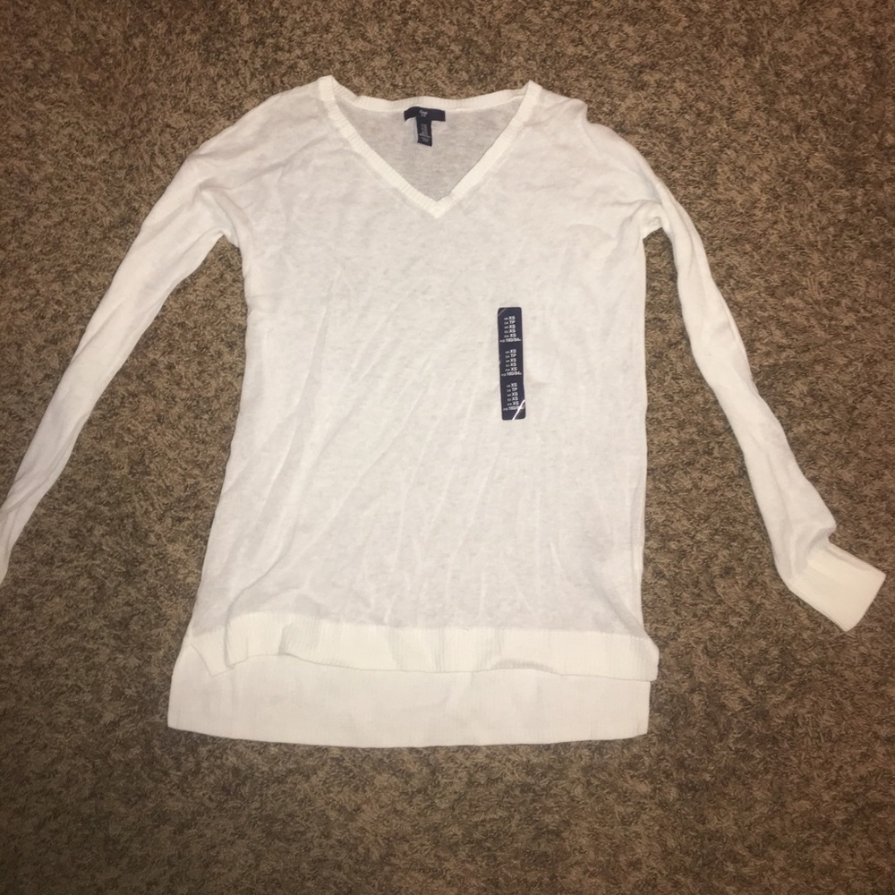 Gauzy light sweater