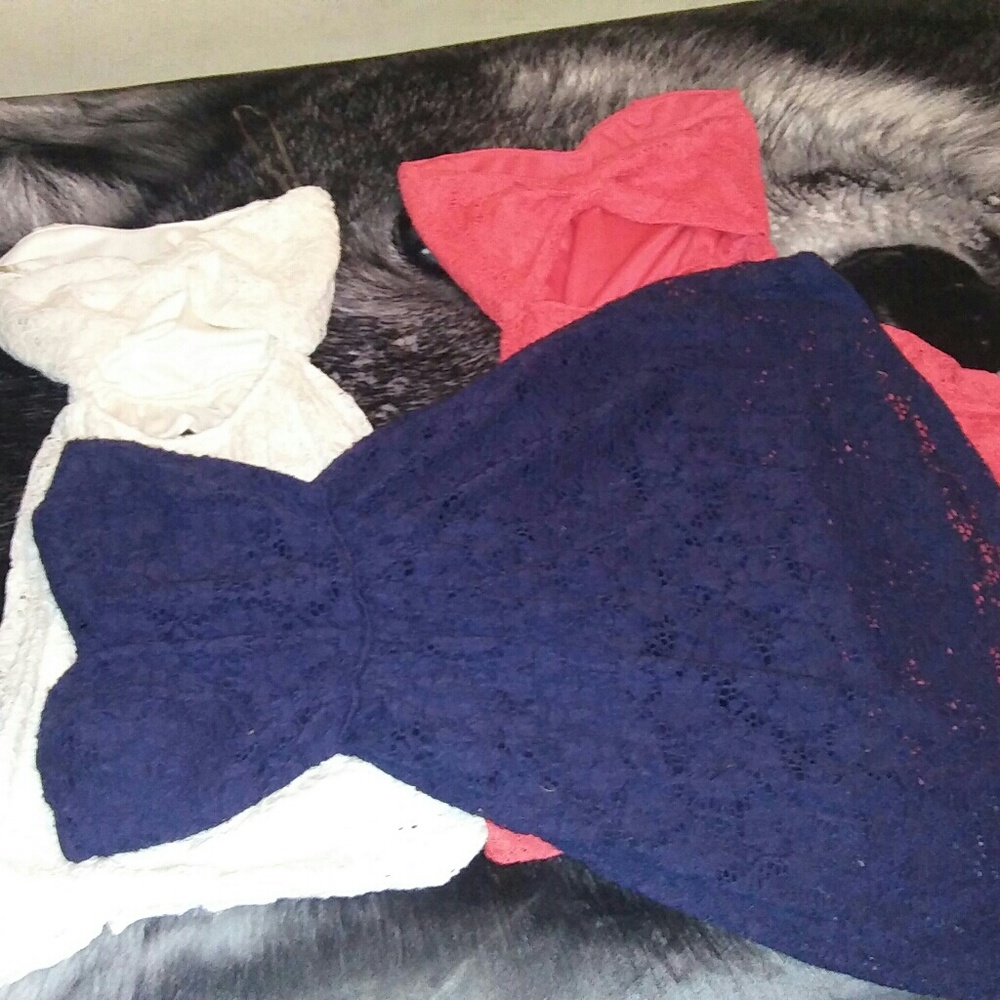 3 tube dresses