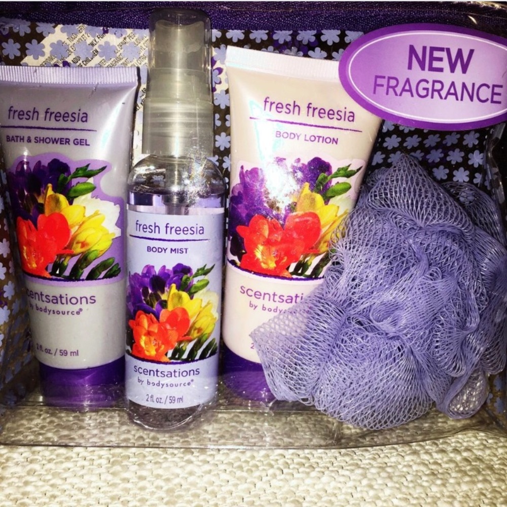 Scentsations body set fresh freesia