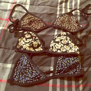 3 bralettes