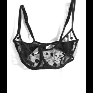 Victoria's Secret Sexy Sheer Polka Dot Bra
