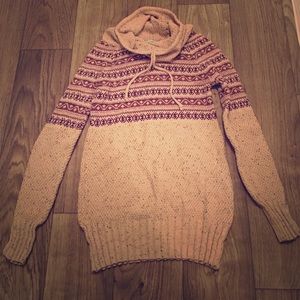 Tunic sweater/sweater dress