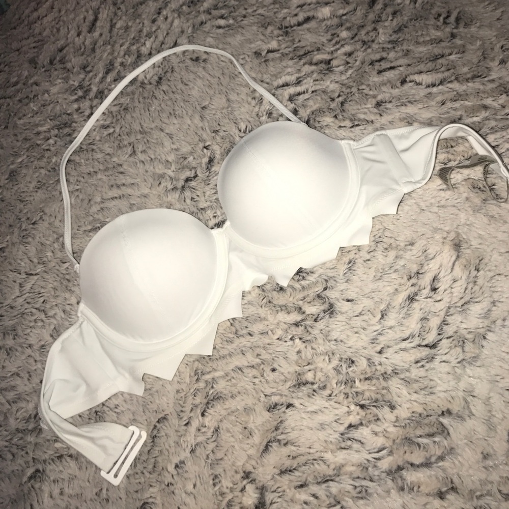 Pink Push up swim top