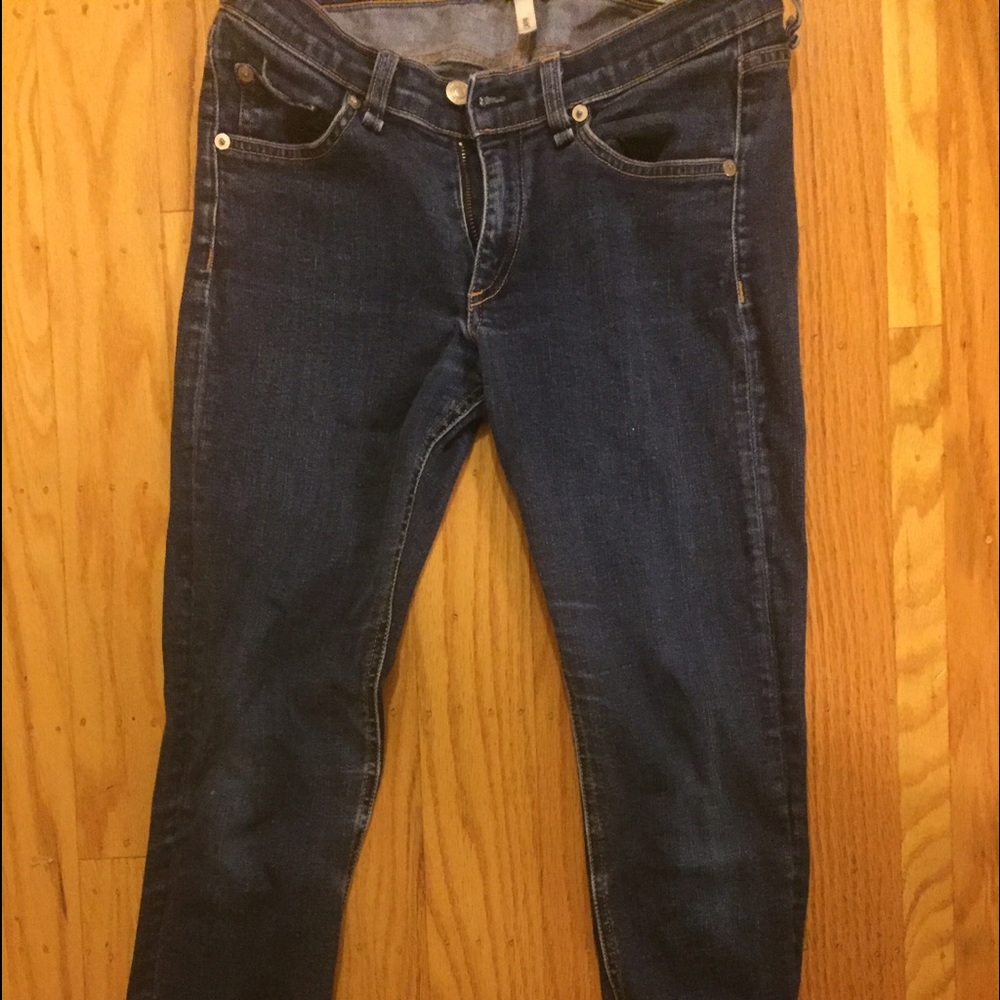 Rag and bone crop skinny 27