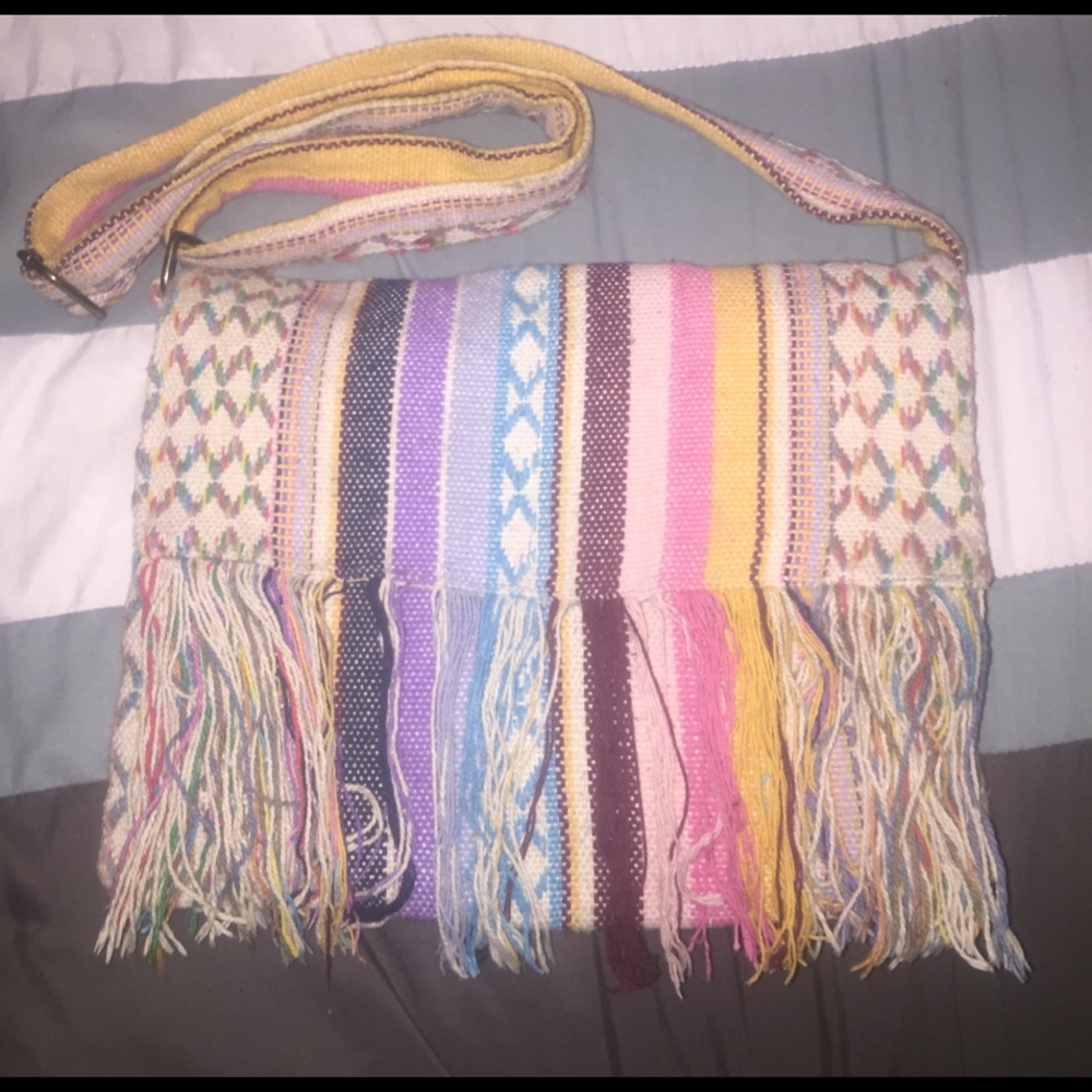 Vintage String Boho Purse!