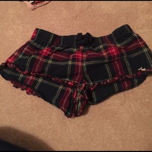 Christmas edition Abercrombie and Fitch pj shorts