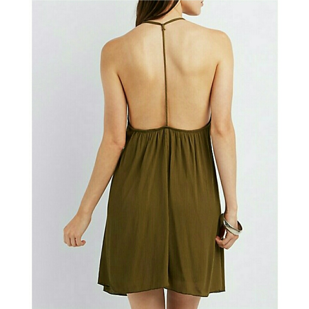 🎉NEW LISTING🎉Ruffle T-Back Baby Doll Dress sizeM - Picture 2 of 2