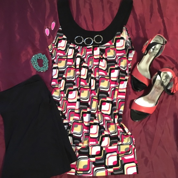 Heart Soul Tops - Heart Soul short sleeve tunic..
