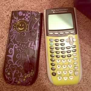 TI-84 graphing calculator.