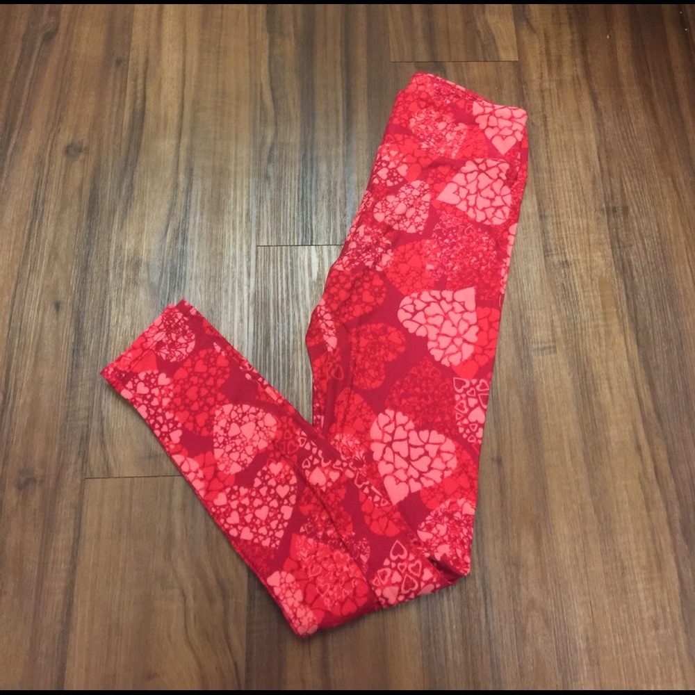 Lularoe Valentine's Day leggings 2017