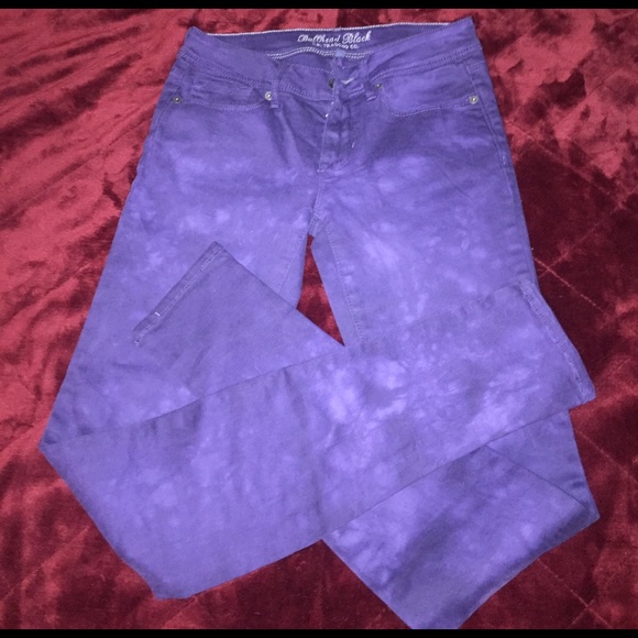 Bullhead skinniest purple jeans - Picture 2 of 4