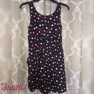 Sleeveless casual patterned dress
