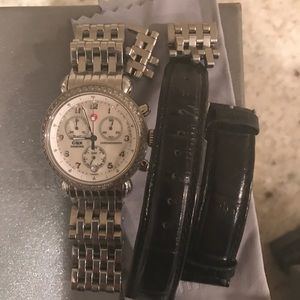 Michele CSX diamond watch