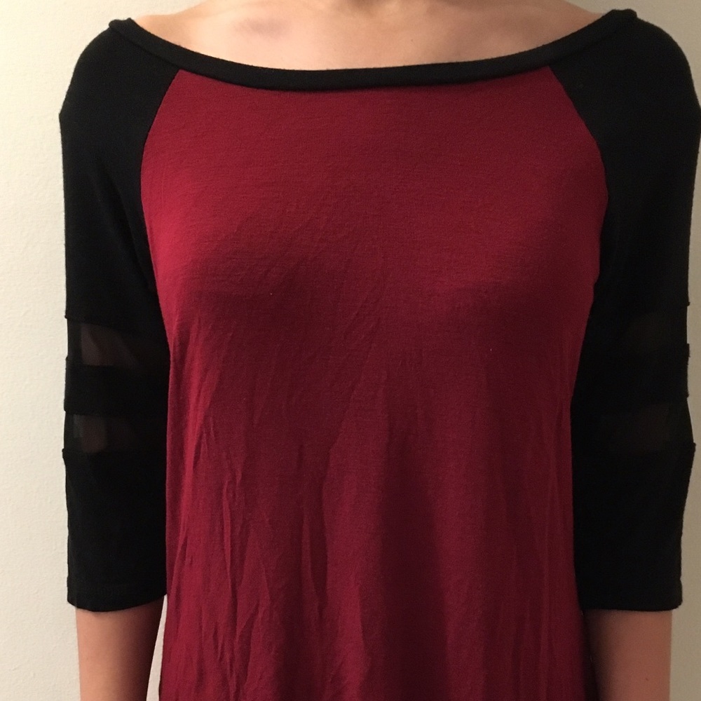 Three quarter sleeve top OCCASION