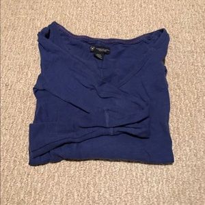 american eagle long sleeve v neck