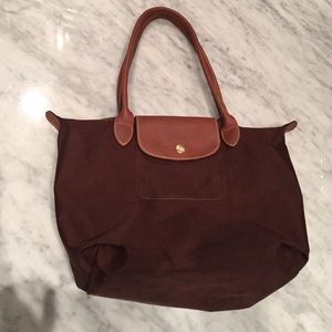 Small Longchamp shoulder tote