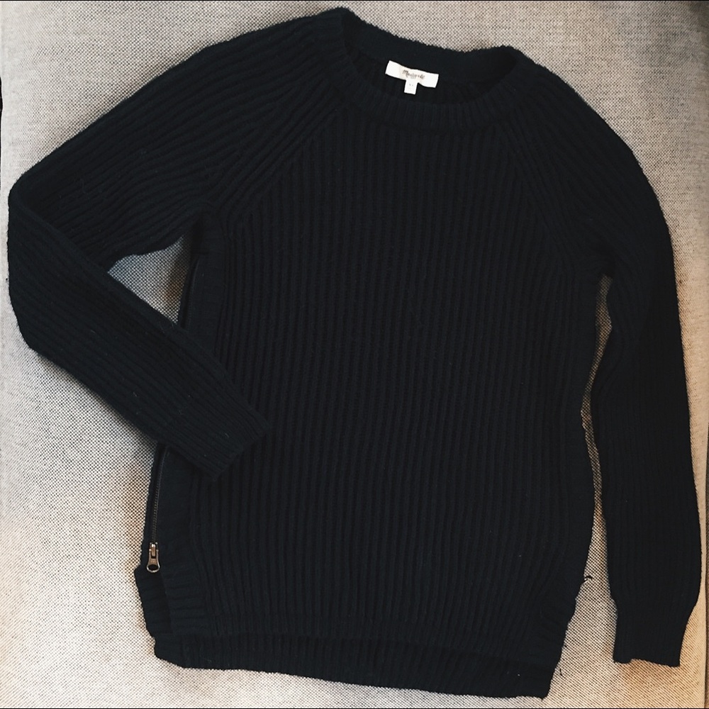 Madewell Side Zip Sweater