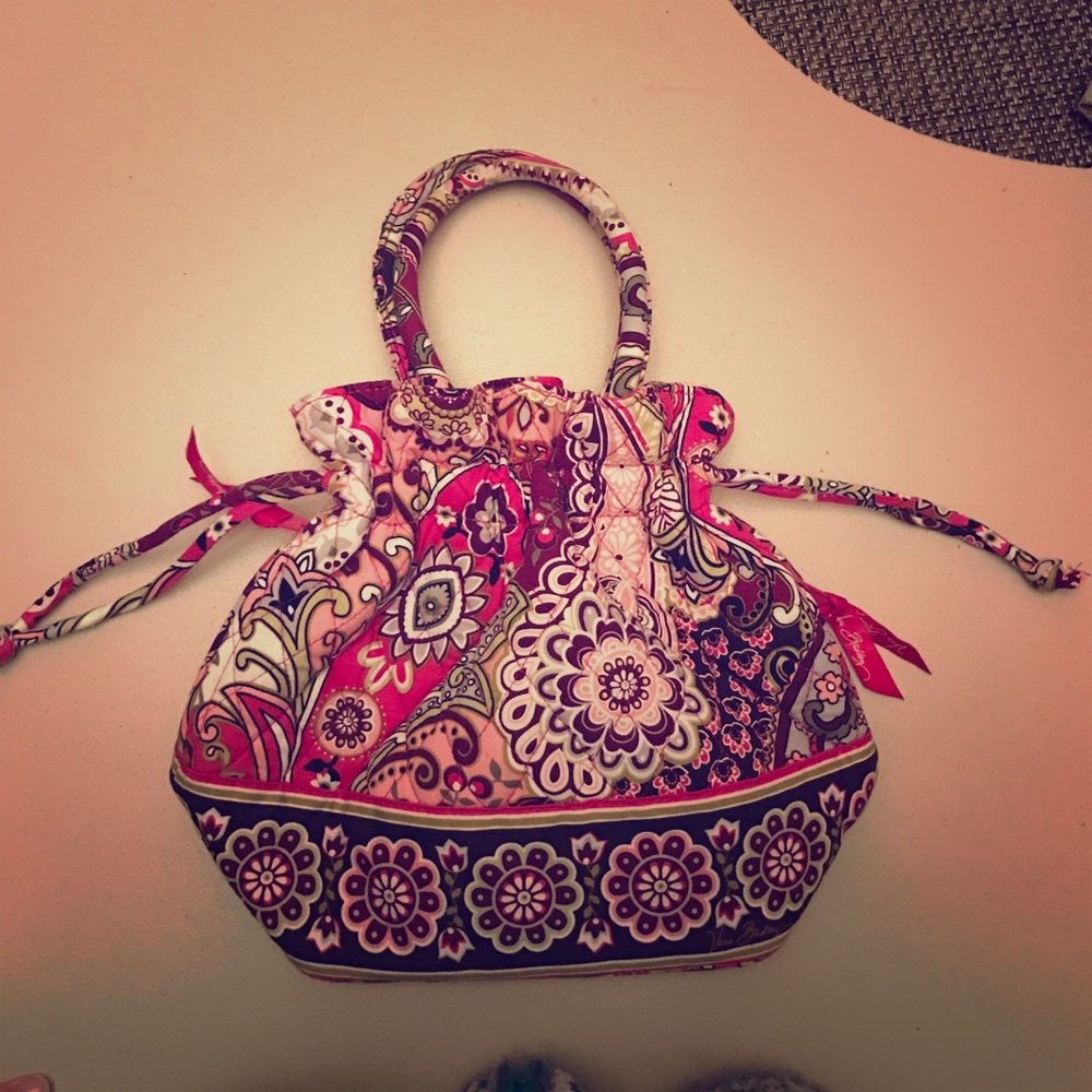 Vera Bradley bucket bag with drawstrings