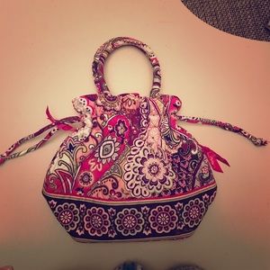 Vera Bradley bucket bag with drawstrings