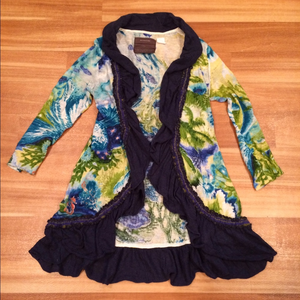 Anthro Guinevere intertidal cardigan