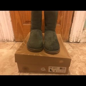 Olive green uggs size8