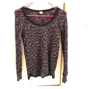 Free people we the free sweater top