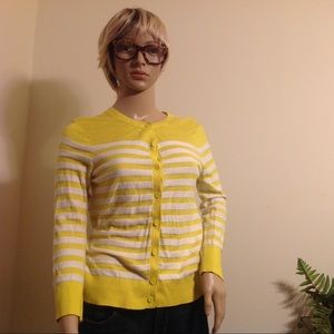 Loft Striped Cardigan