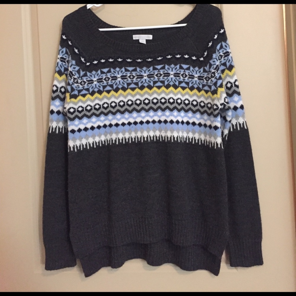 Fair isle sweater