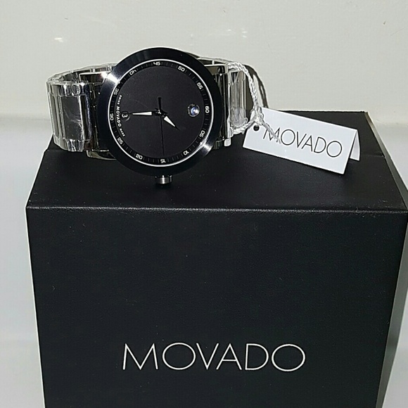(HOT PICK) NWT Movado Men's Stainless steel watch - Picture 4 of 6