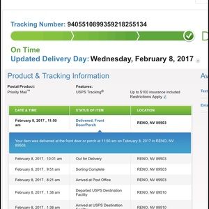 xoxolitttlej shipping tracker