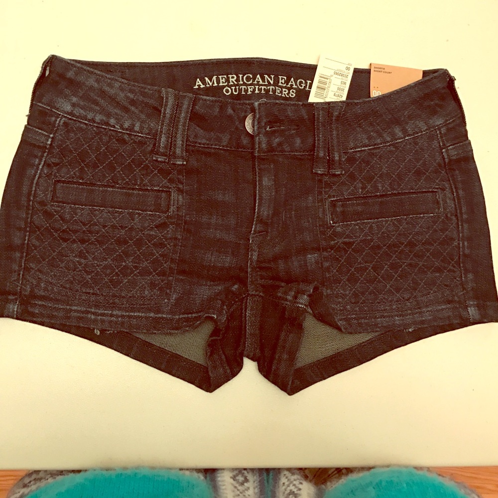 American eagle jean shorts
