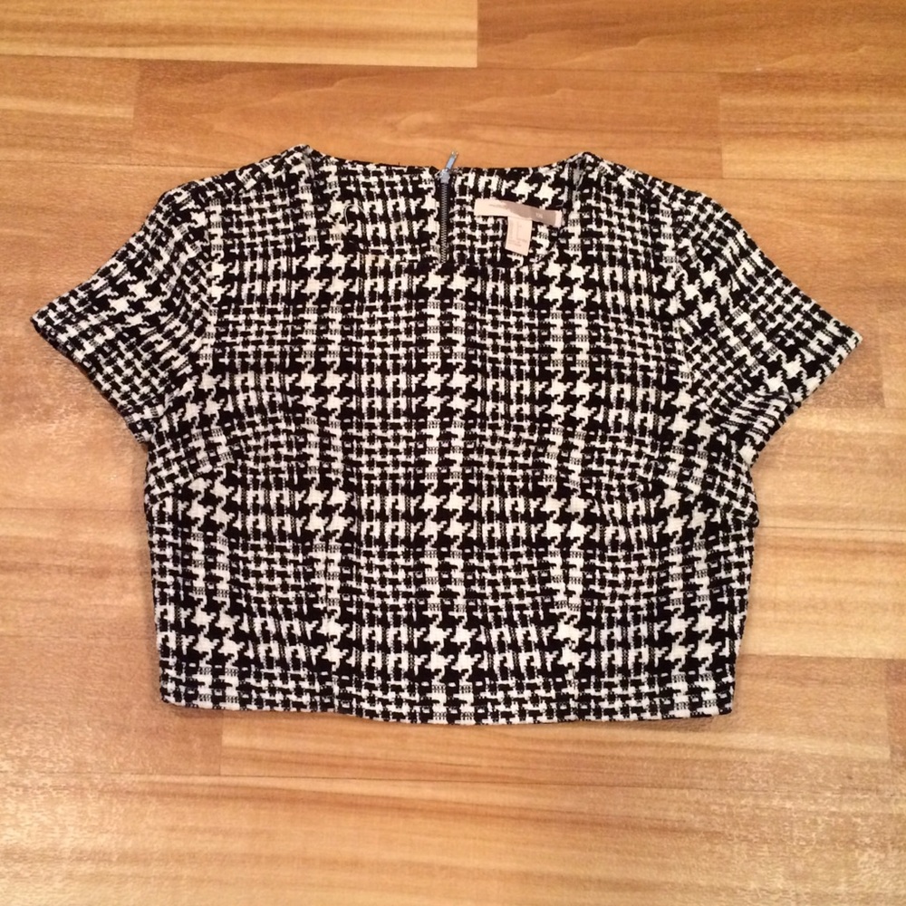 Forever21 woven crop top